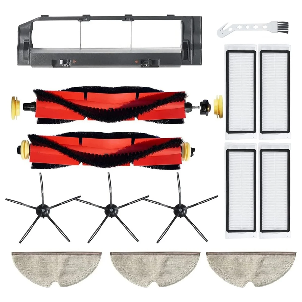 FZFZ S6 S6 MaxV S6 Pure S5 S5 Max E2 E3 E25 E35 S50 S55 S60 S65 진공청소기 메인 사이드 브러시 필터 걸레 천