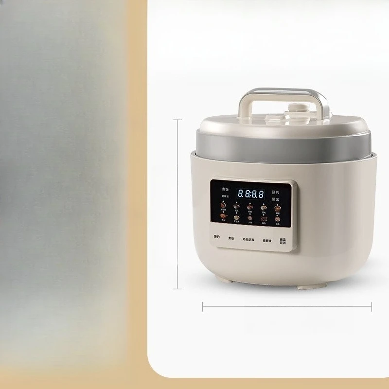 Electric pressure cooker large capacity household one pot multi purpose ceramic glaze mandarin duck non stick liner three grid