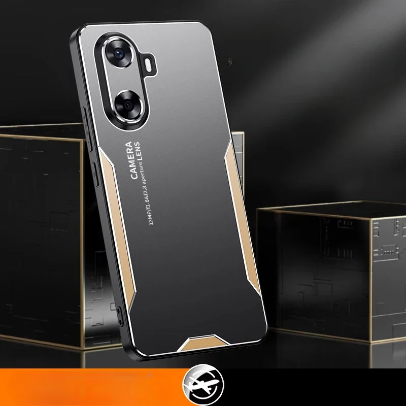 Aluminum Alloy Shockproof Phone Case for POCO X7 Pro Matte Soft Silicone Frame Back Cover Bumper for POCO X7Pro X 7 Shell
