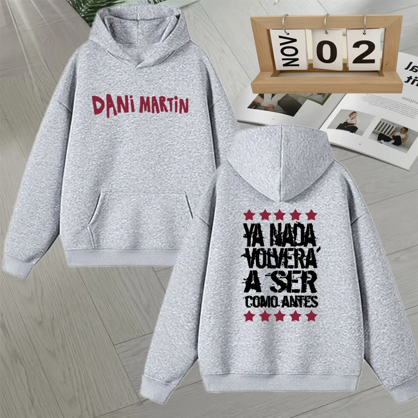 داني مارتن يا نادي فولفيرا A Ser Como قبل هوديي الرجال النساء عادية الصوف فضفاضة طويلة الأكمام البلوز موضة القوطية البلوز