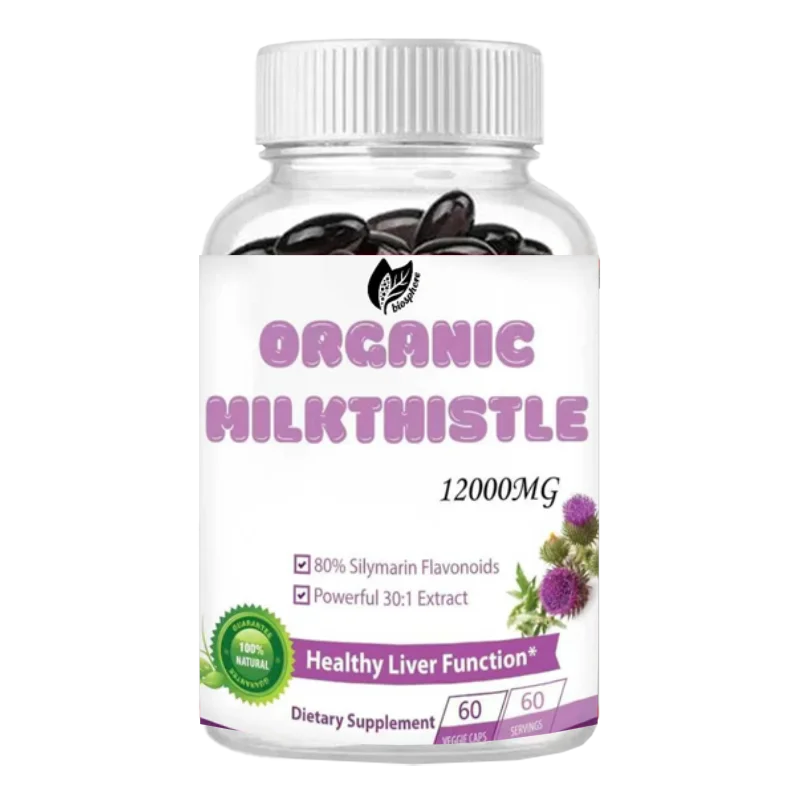 

Чистая травяная формула здоровья почек и легких, органическое растопость молока 12000 мг, экстракт семян 30X, таблетки силимарина, 60 капсул