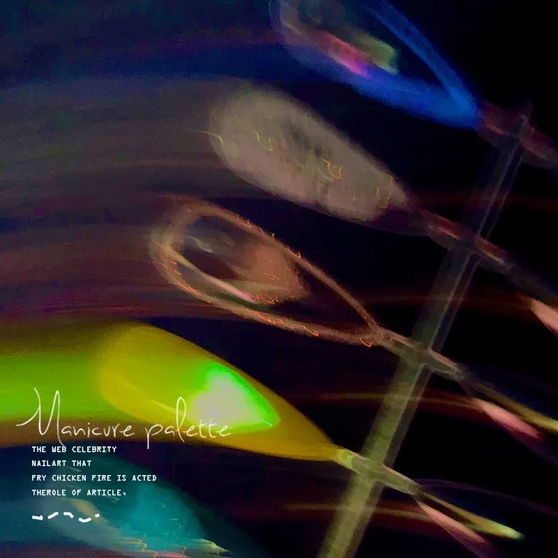 1Jar Lichtgevende Pigment Poeder Glow In The Dark Nail Suger Poeder Nacht Fluorescerende Pigment Stof Manicure DIY Nail Glitter Poeders