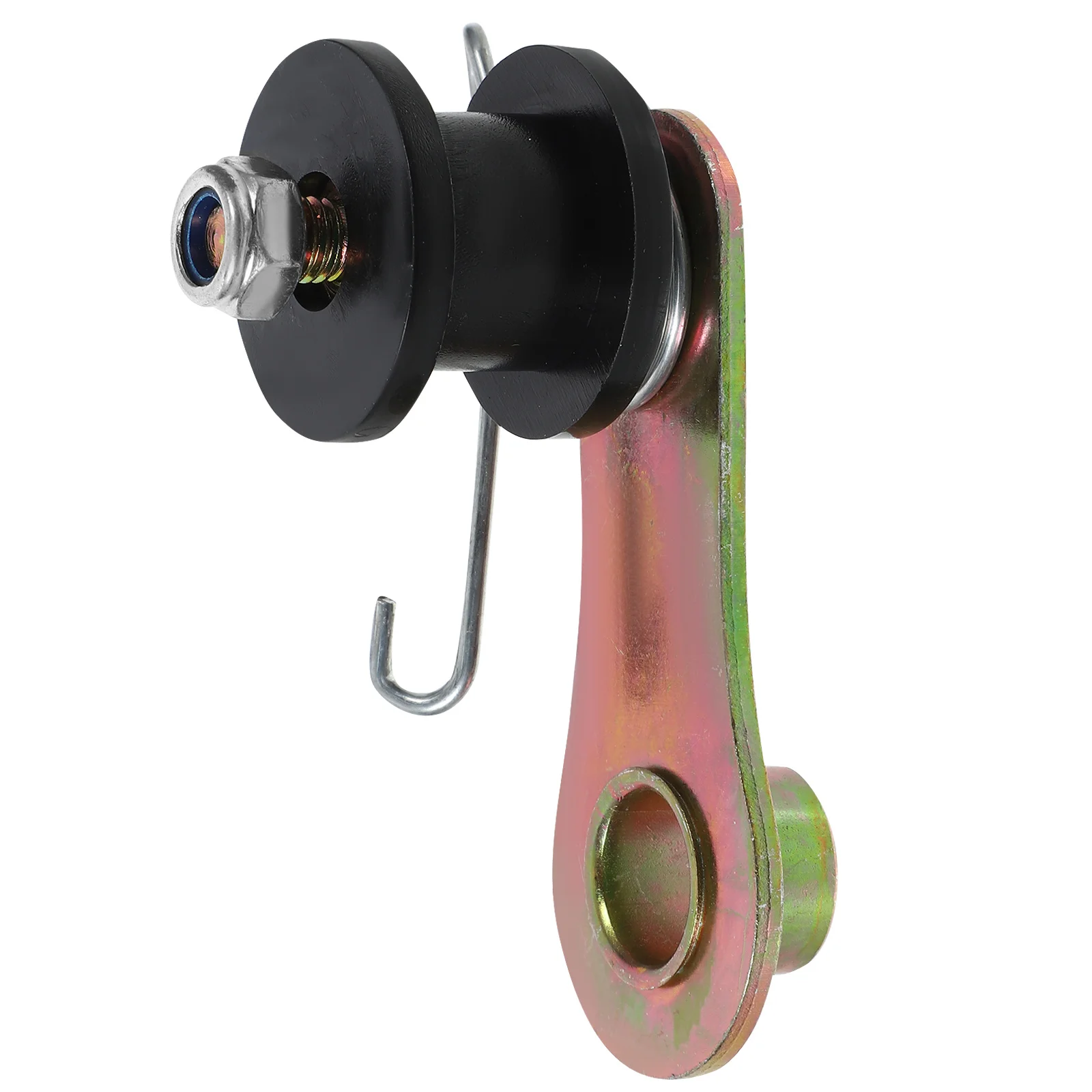 

Motorcycle Chain Tensioner Durable Iron Plastic Adjustable Anti-Slip Tire Chain Tensioner Guide Assembly Motorbike Repair