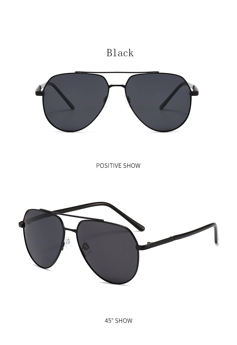 Luftfahrt Polarisierte Sonnenbrille Für Männer Frauen Mode Vintage Retro Nachtsicht Fahren Angeln Gelbe Sonnenbrille Goggle 2025 – Detail 12