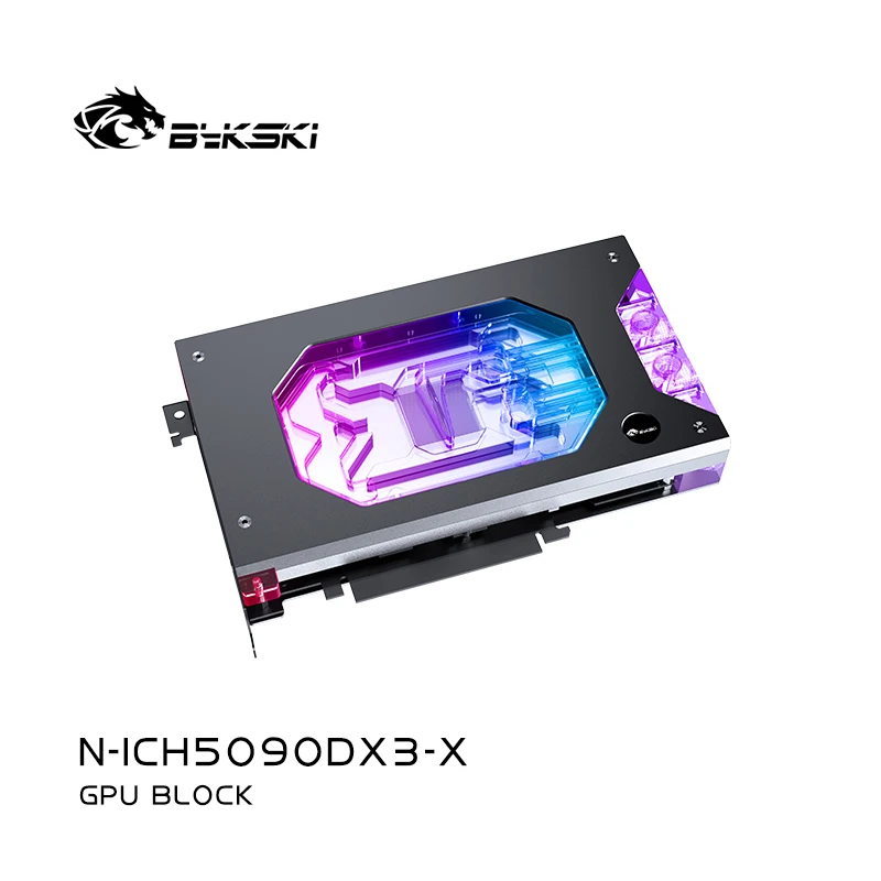 

Bykski GPU Cooler Block For INNO3D Geforce RTX 5090 D X3 Video Card Water Cooler Backplate PC Cooing Radiator N-ICH5090DX3-X