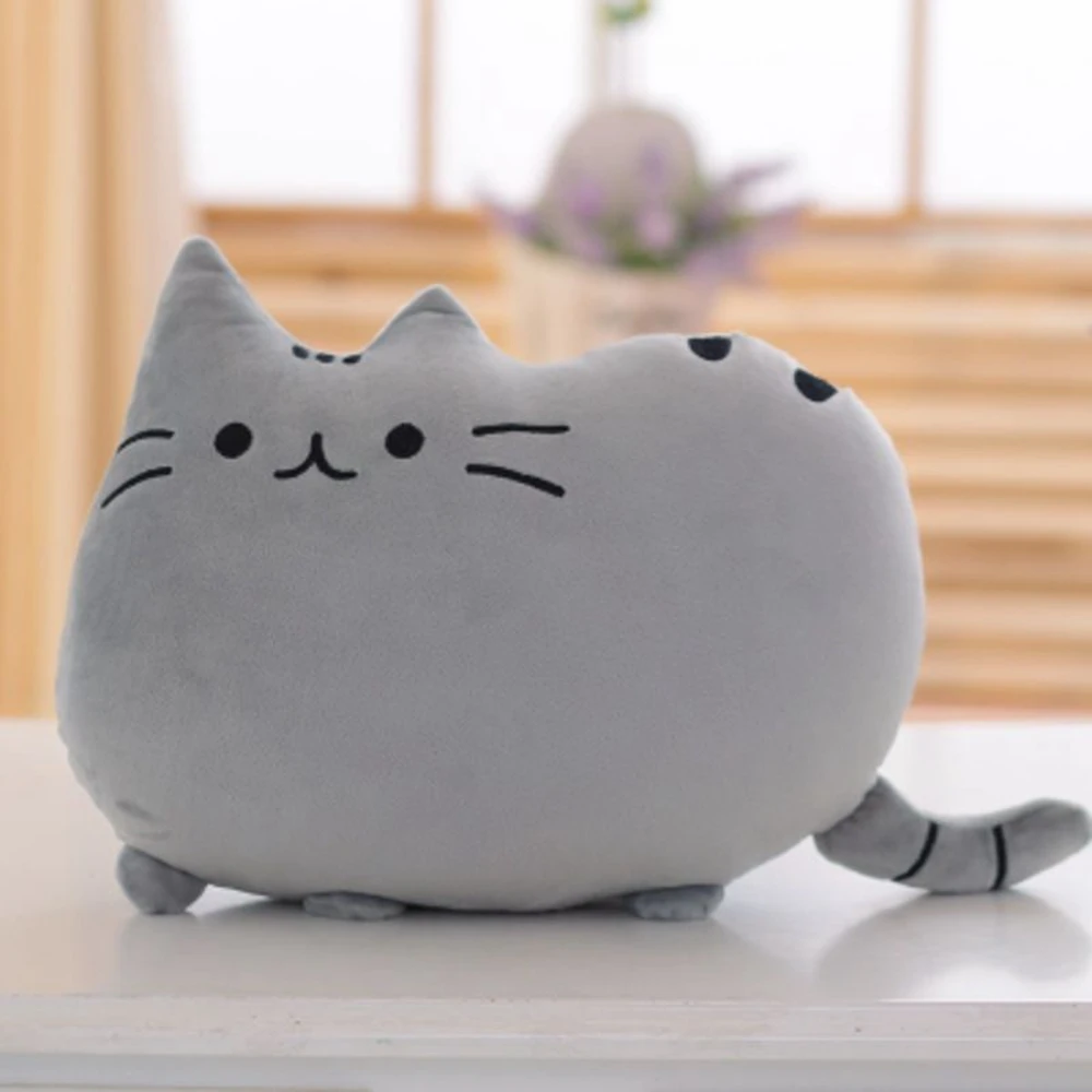 Large Cat Throw Pillow Plush Toy Creative Sleeping Pillow Sofa Cushion Soft Doll For Friends And Children Festive Birthday Gift