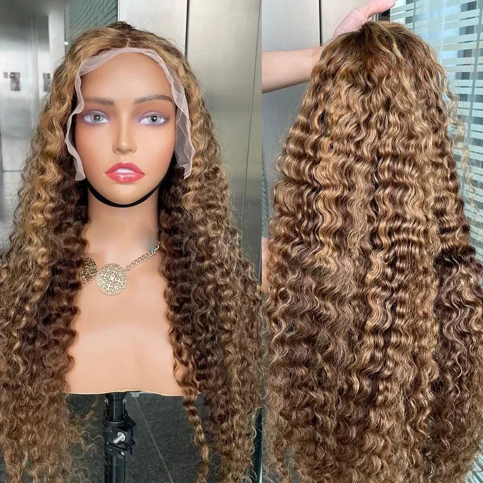 13x4 Lace Front Wig Glueless Preplucked 13x6 Hd Frontal Deep Wave Curly 100% Human Hair Wigs Quality On Sale Clearance For Women