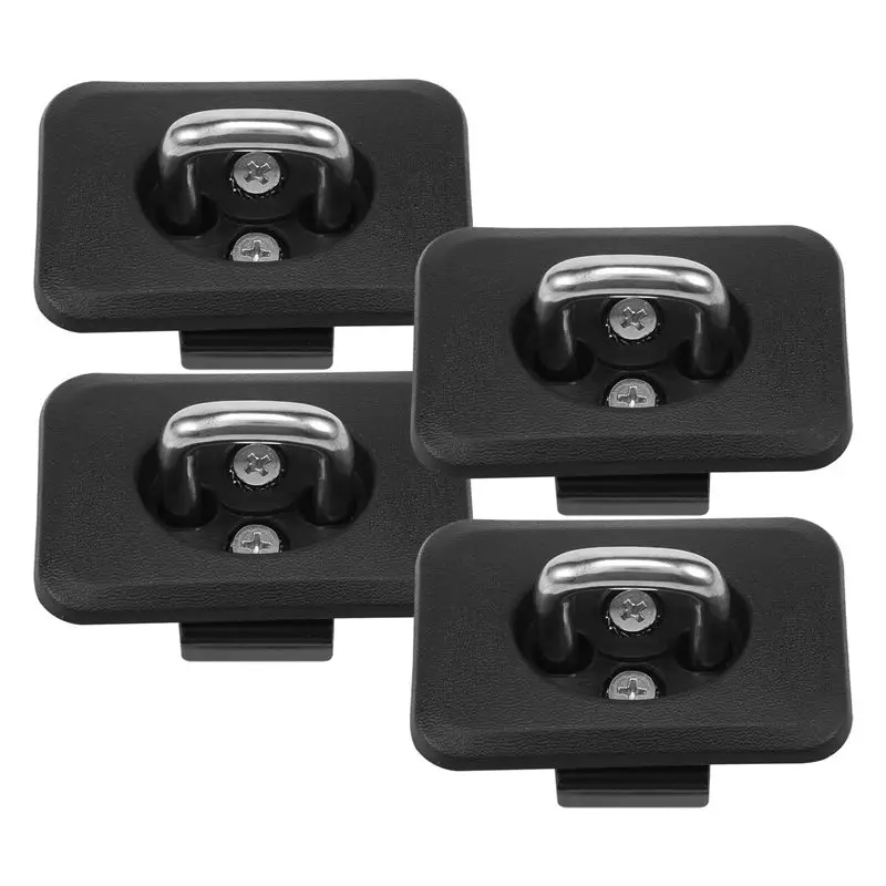 ABQB-Tie Down Anchors Retractable Truck Bed Top Side D Ring For 1998-2014 F150 1999-2013 GM 1995-2008 RAM