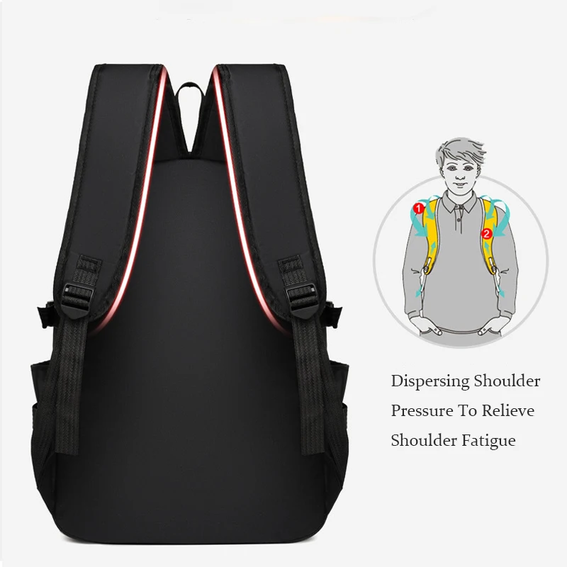 Business MEN'S Large Capacity Computer Backpack Student Backpack Simple and Casual Campus Backpack Waterproof coating  Backpacks