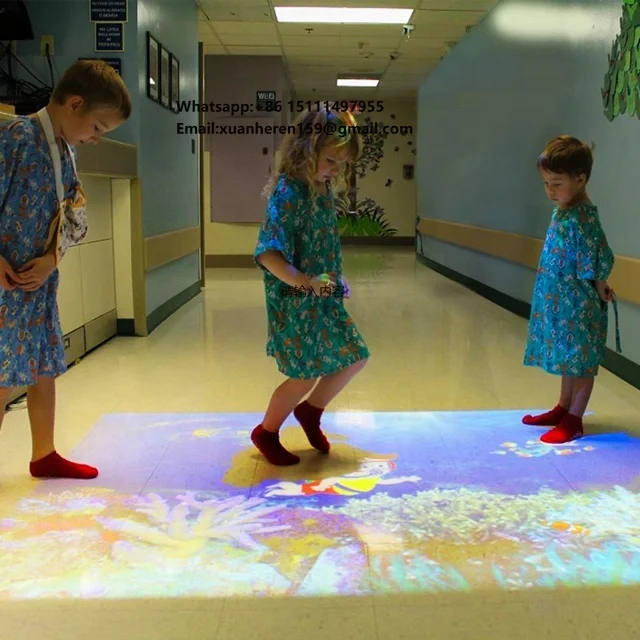 

Interactive Floor Projection System for Kids Vr Game in the Amusement Park Basic Version