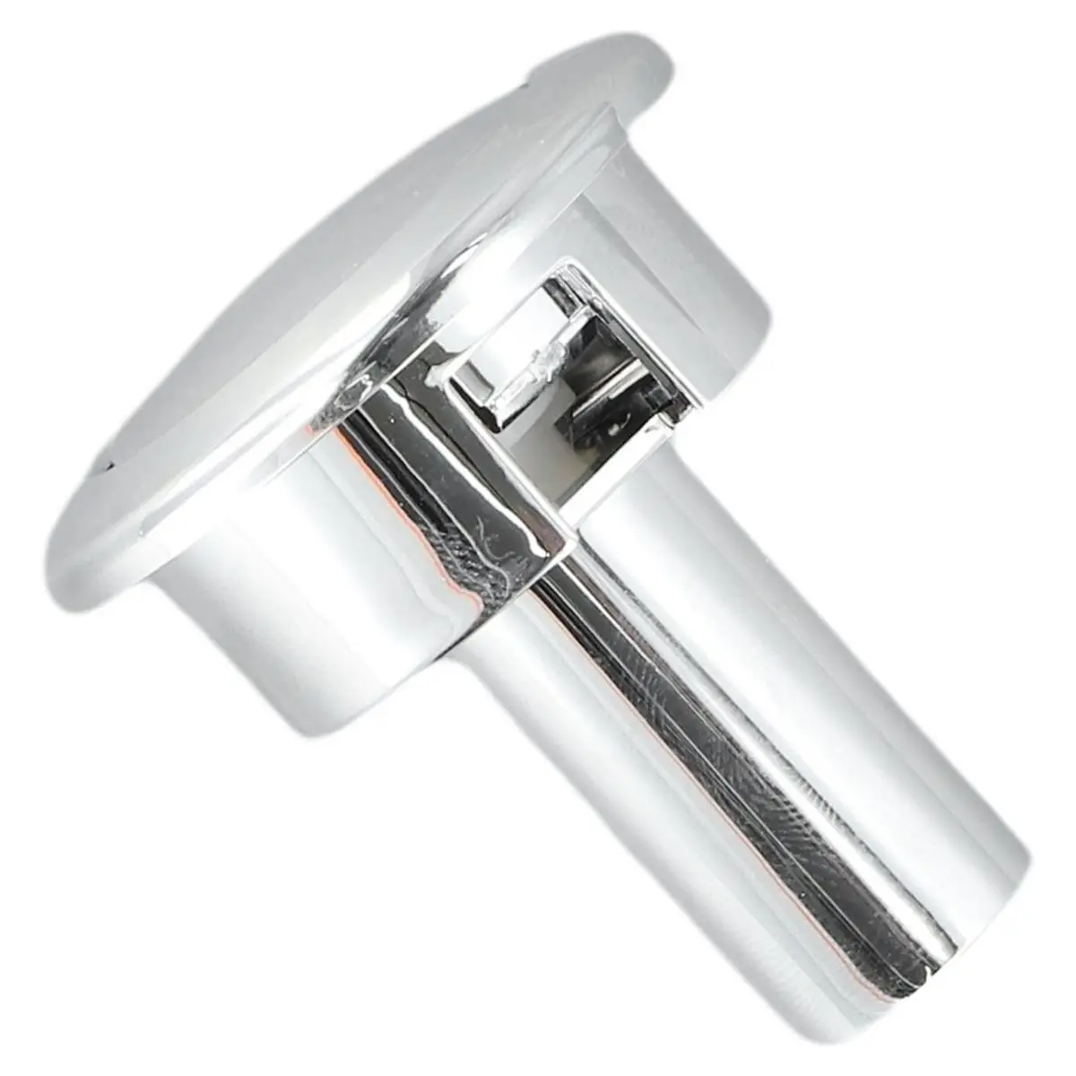 NOCM Bouton de chasse d'eau chromé pour réservoirs Storm 33A - Construction en ABS, diamètre 48 mm/58 mm, convient aux trous de 38-44 mm