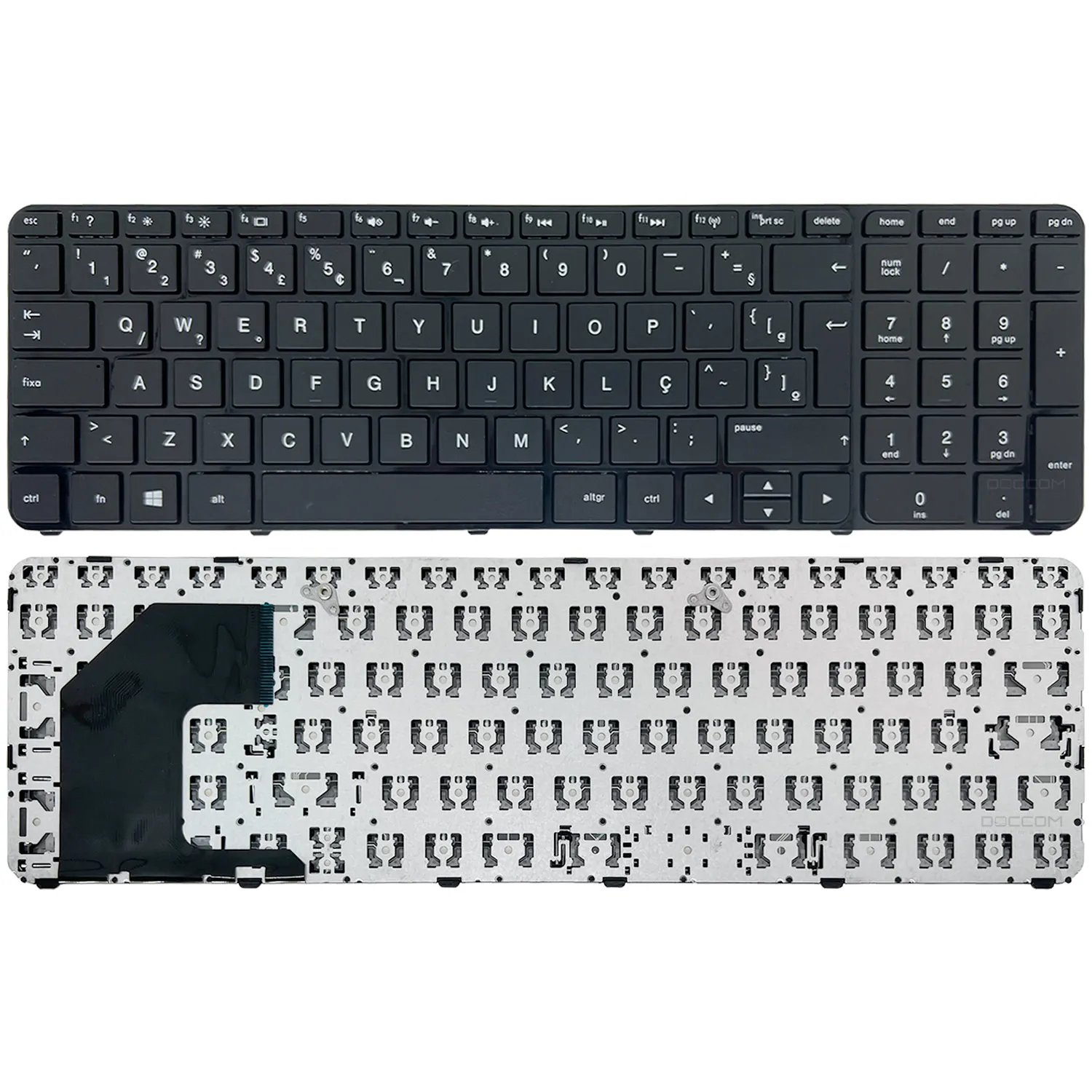 Teclado Compatível Notebook HP 15-b180tu 15-b183eg 15-b184tu 15-b100sa 15-b101au 15-b102au 15-b001es 15-b001eu 15-b001ev