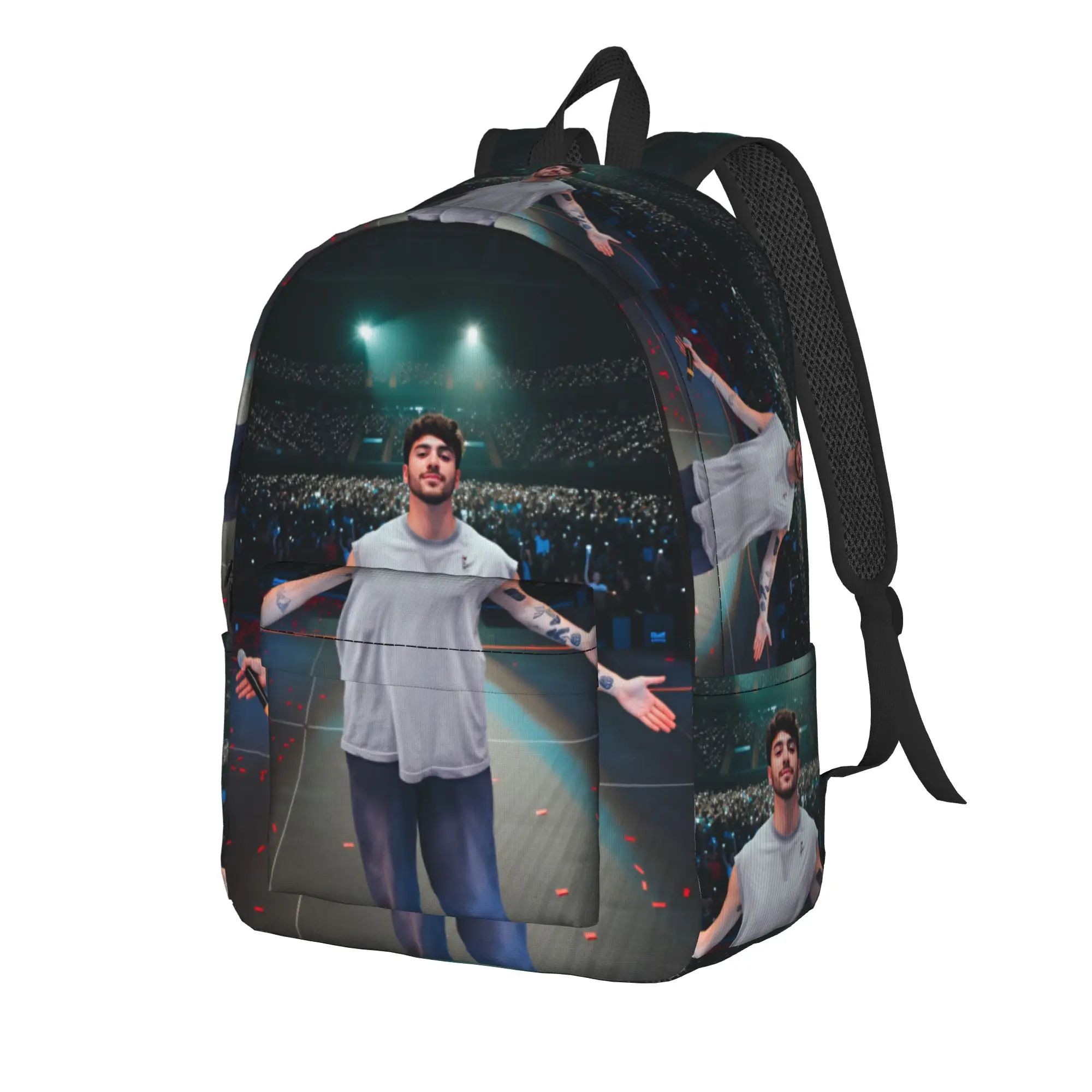 Fede V-Vigevani Backpack Club Misterios University Backpacks Women Custom Breathable School Bags Kawaii Rucksack
