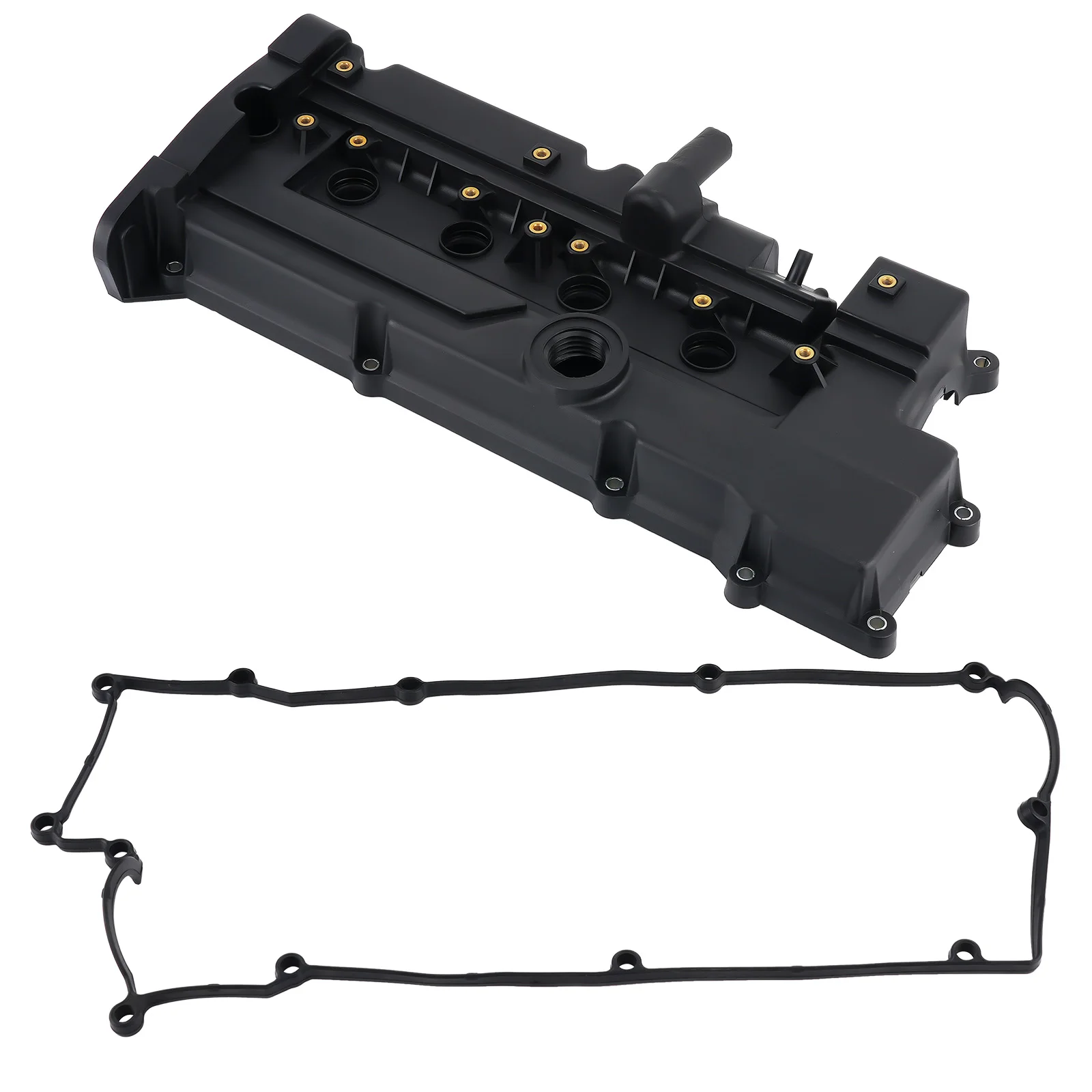 

Engine Valve Cover Set for Hyundai Accent Kia Rio Rio5 1.6L L4 DOHC 2006-2011 2241026860 2241026855