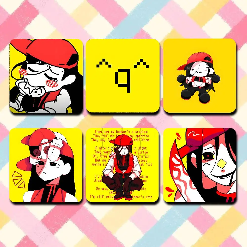 

B-Butcher V-Vanity Album Cute Cartoon Anime Refrigerator Magnets Soft Magnetic Heat Transfer Refrigerator Magnets Gift