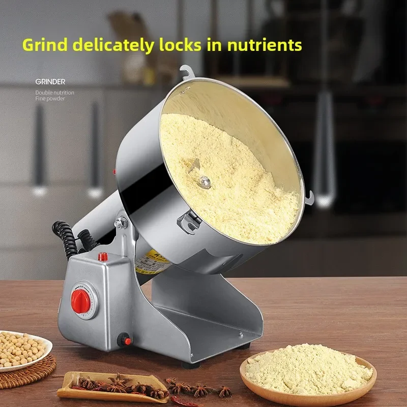 2500g Hammer Mill Grinding Machine for Spice & Sauce Milling High-Capacity Spice Grinder Other Food Processing Machinery
