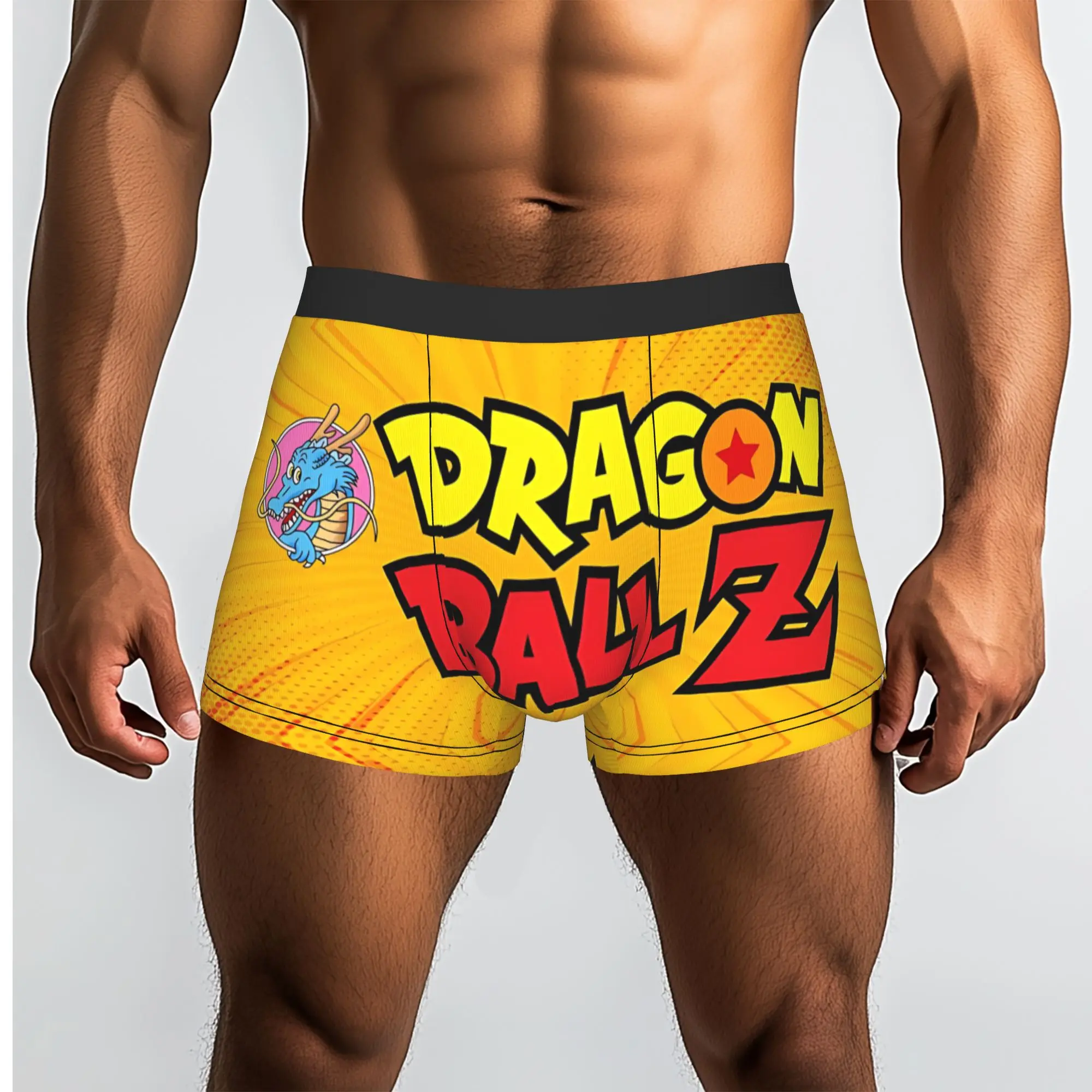Fashion Dragon Ball manga style Theme Boxers  Custom Underpants Homme Panties Men's Underwear Print Shorts Boxer Briefs