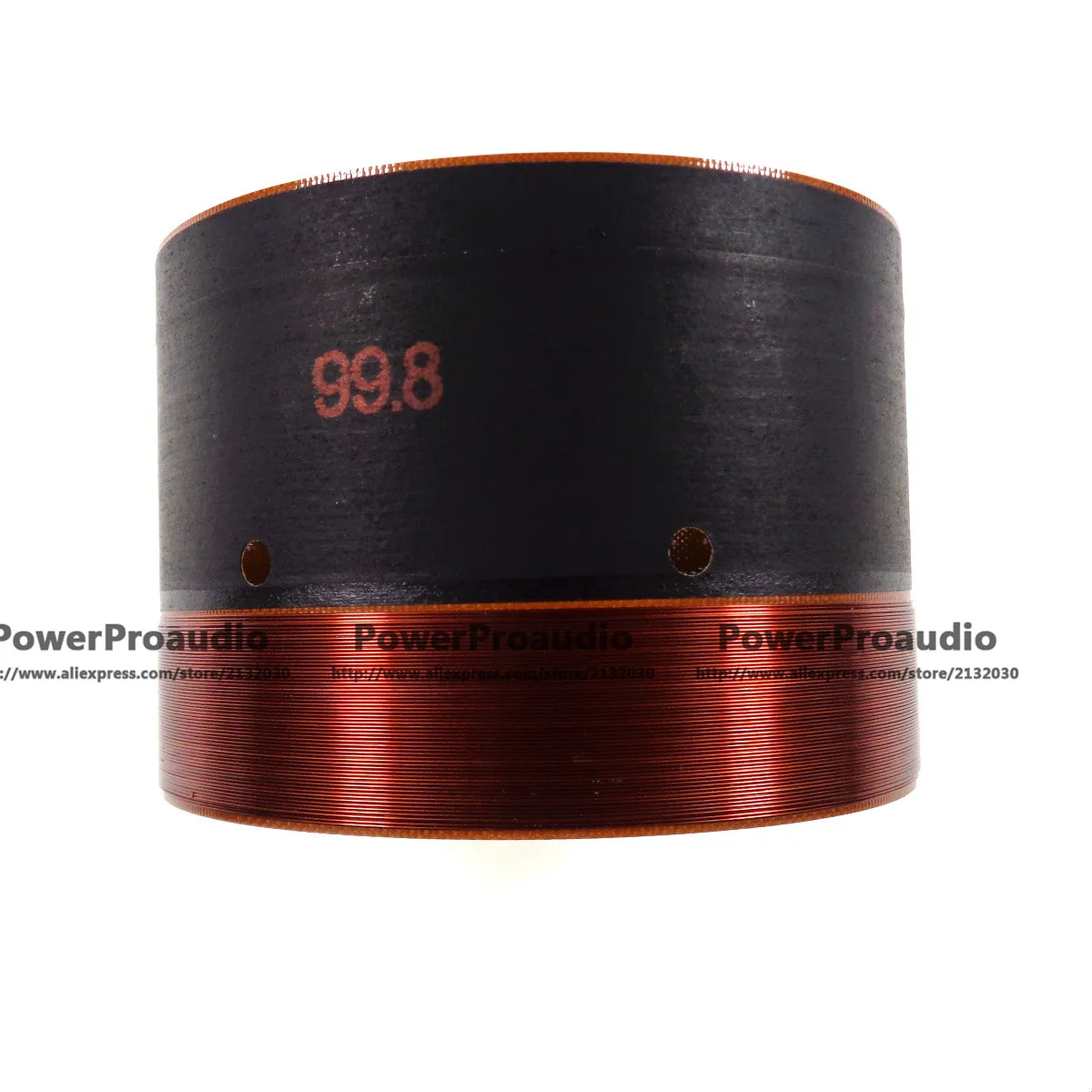 99.8mm Speaker Voice Coil 1400W Max Home Theater Bass Subwoofer Repair Parts With 2 Layers Copper Wire Glass Fiber Former