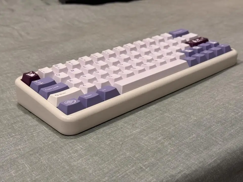 GH60 Keyboard Case 60% Mechanical Keyboard Shell DIY Custom CNC Aluminum AULA/hm66 Case for wooting Gaming Keyboards PC Gamer