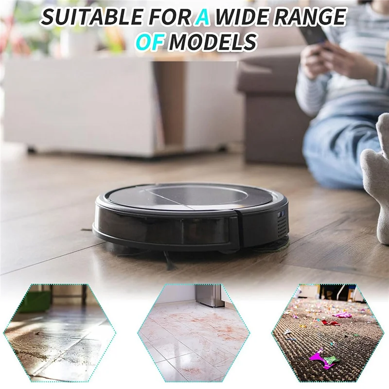 Paquete de BBNV-8 almohadillas de fregona para Dreame L10S Ultra, piezas de almohadillas de fregona lavables para Robot aspirador Dreame L10 Ultra / L10S Pro / L10S Ultra