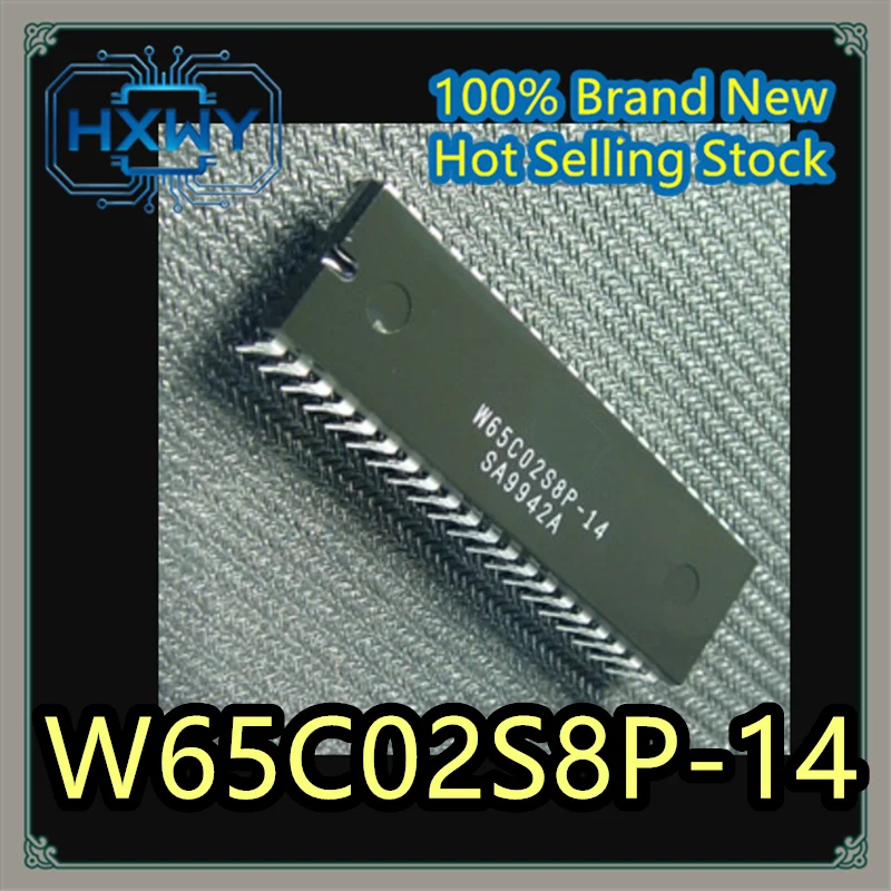 (3/5 pcs) W65C02S8P-14  25Q256JVEIQ   DIP28 package   IC chip   Brand new, genuine product   Fast dispatch