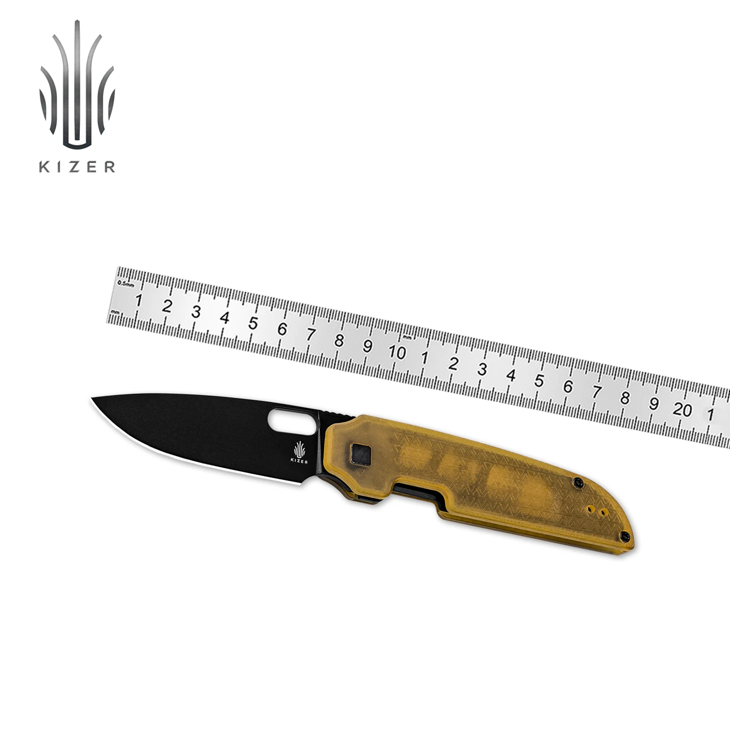

Kizer Folding Pocket Knife Varatas V3637C1 154CM Blade With PEI Handle For Men Outdoor Camping Tactical Quick Open Sharp Knives