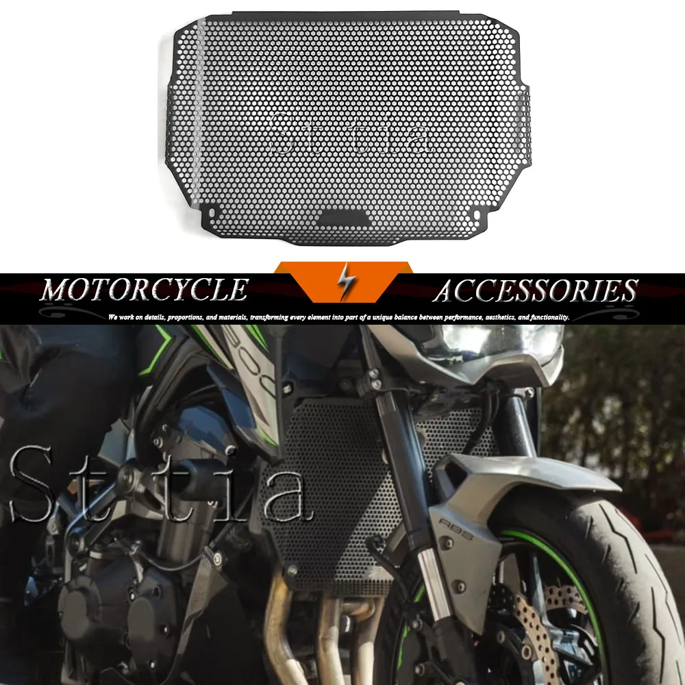 

Fit For Kawasaki Z 900 z900 2017-2025 2024 2023 2022 2021 Z900 Motorcycle Accessories Radiator Grille Grill Protective Guard