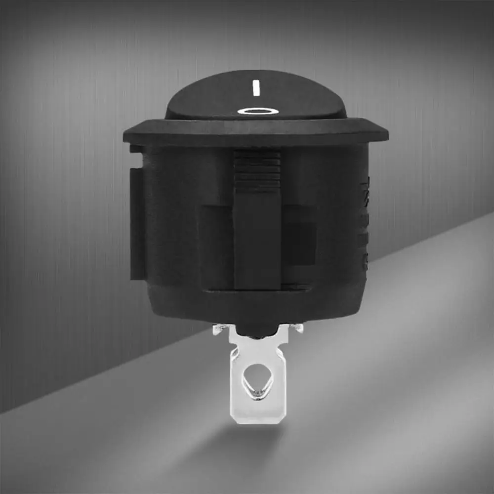 NEW 12V 24V Circular Switch Mini 20MM ON/OFF Switch Push Button Switch Toggle Switch Round Rocker Switch Boats