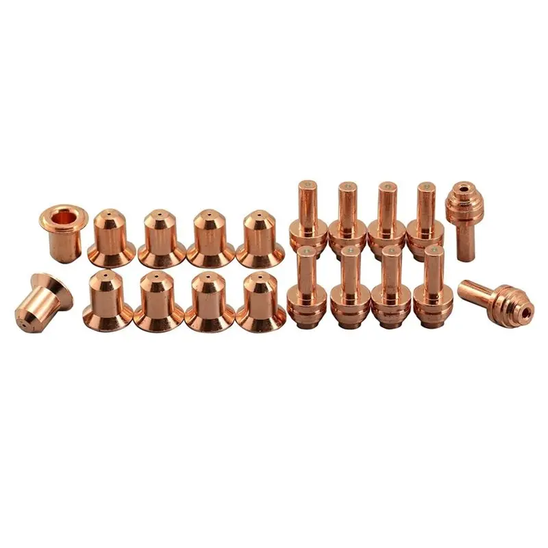 

Happy New- For Miller ICE-25C ICE-27C ICE-27T Compatible 10Pcs 176655 And 10Pcs 176656 Plasma Cutter Torch Consumables Replaceme