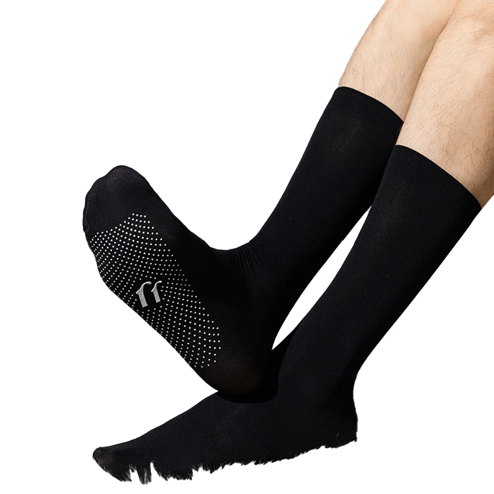 비즈니스 울트라씬 튜브 양말 통기성 튜브 양말 시스루 비즈니스 양말 남성용 시어 스타킹 화이트 시어 양말
