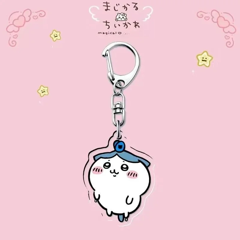 Cute jiyi Acrylic Keychain Hanger Decoration Cute in Stock As A Gift Nagano Chii Usagi Hachiwera Momonga Decoration Cute