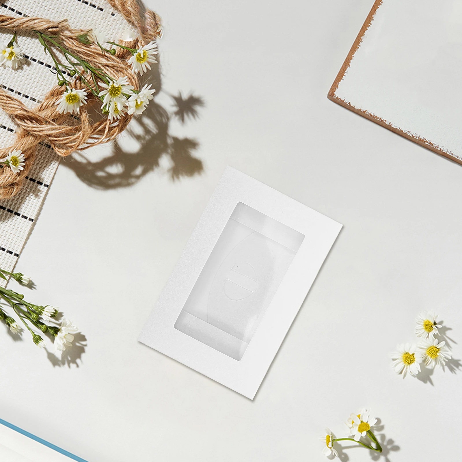

50 Pcs Creative Invitation Set Envelope Holder Western Style Blank Envelopes Office