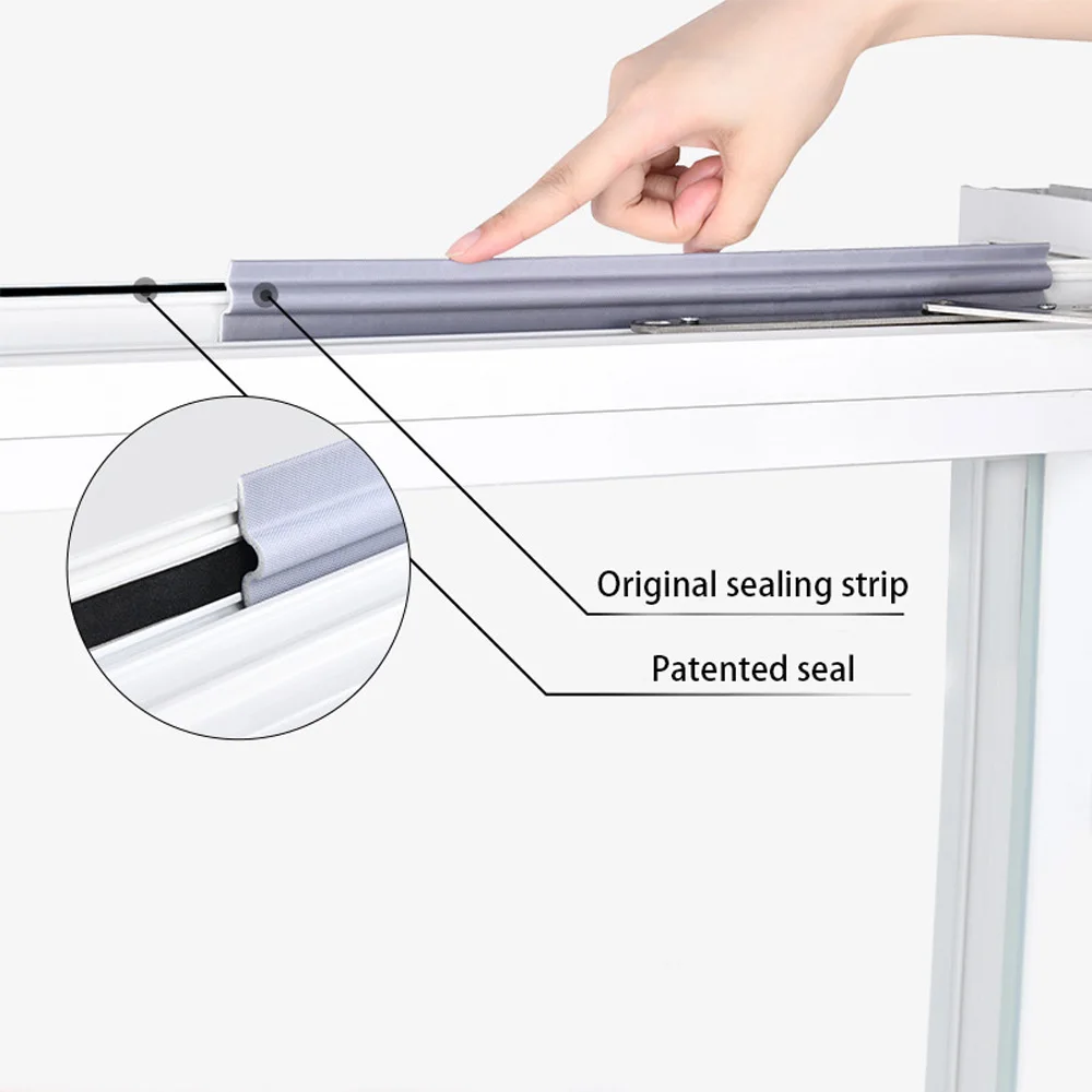 Dustproof SoundProof Door Windproof For Sliding Window Gap Window Sealing Strip Dust Stopper Self Adhesive Tape Sealer