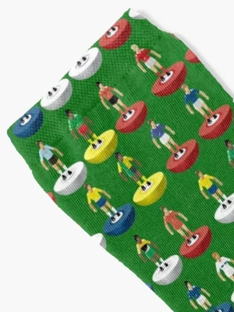 World Subbuteo players Socks cartoon hip hop warm winter Socks Men's Women's