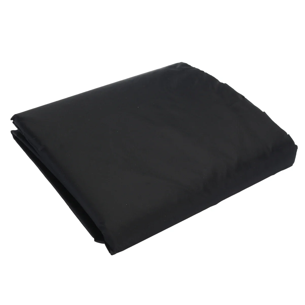 Couverture de fosse à feu de Patio imperméable noir protecteur UV Grill BBQ abri de jardin extérieur cour couverture de barbecue ronde couverture de canopée housses de meubles