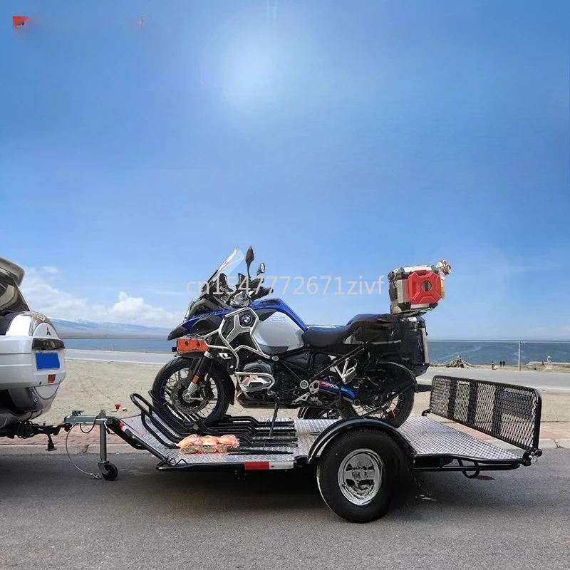 

Fit for Motorcycle Trailer Motorcycle Trailer ATV R Harley Single Tow Double Tow Three Tow UTV Camping