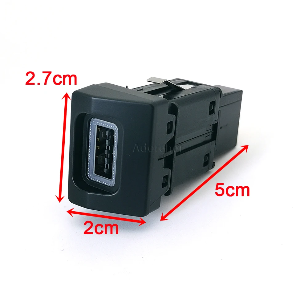 Car Quick Charger QC3.0 USB Charger Socket Cigarette Lighter for Skoda Superb 2010-2013 Accessories