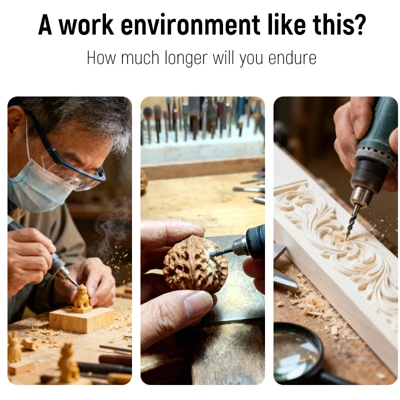 Staubdichte Polierbox, transparente staubdichte Box zum Schleifen und Polieren, LED-Schleifstaub-Sammelbox