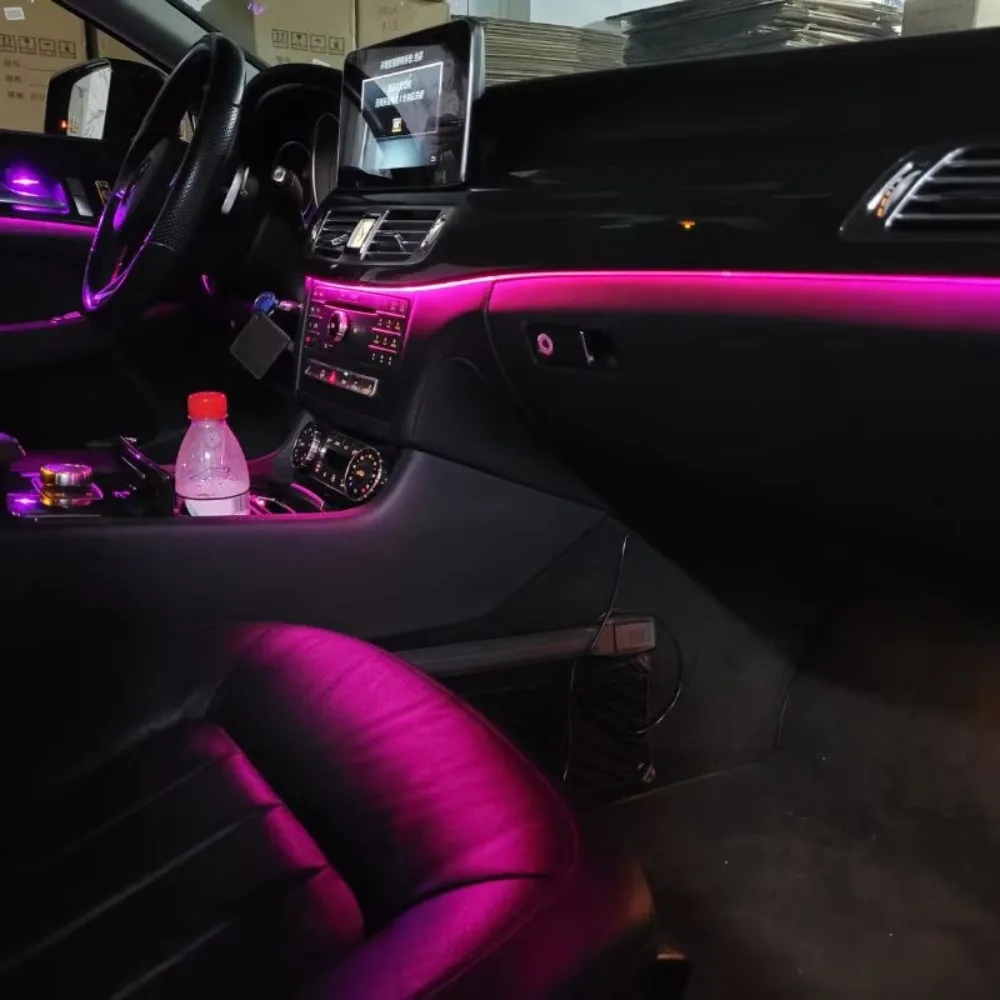 W218 W212 Upgrade 3 Color to 12 Color Ambient Light 12 Color Bo Tweeter for Mercedes CLS/E/GLE/GLS/GL/ML-Class W218/W166