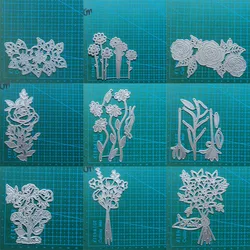 flower metal cutting dies mold Scrapbooking decoration paper craft knife mould blade punch template Embossing stencils