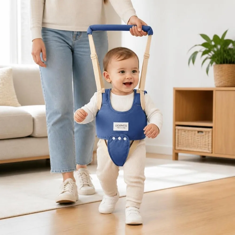 Adjustable Baby Learning Walking Belt Handheld Removable Crotch Strap Baby Walker Toddler Harness Dual-Use Anti-Fall