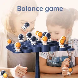 Game Toy Balancing Board Puzzle Astronauts Balance Tree Family Games Desktop Toys for Kids  Assembly Intelligency Birthday Party