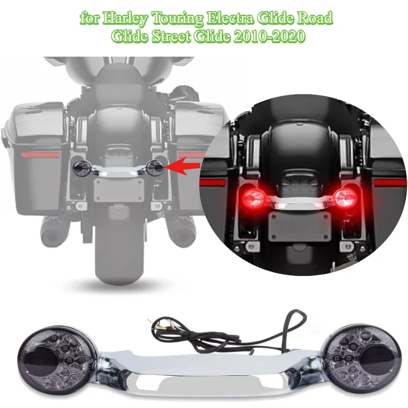 

Задний указатель поворота мотоцикла, стоп-сигнал, совместимая с Harley Touring Electra Glide Road Glide Street Glide 2010-2020