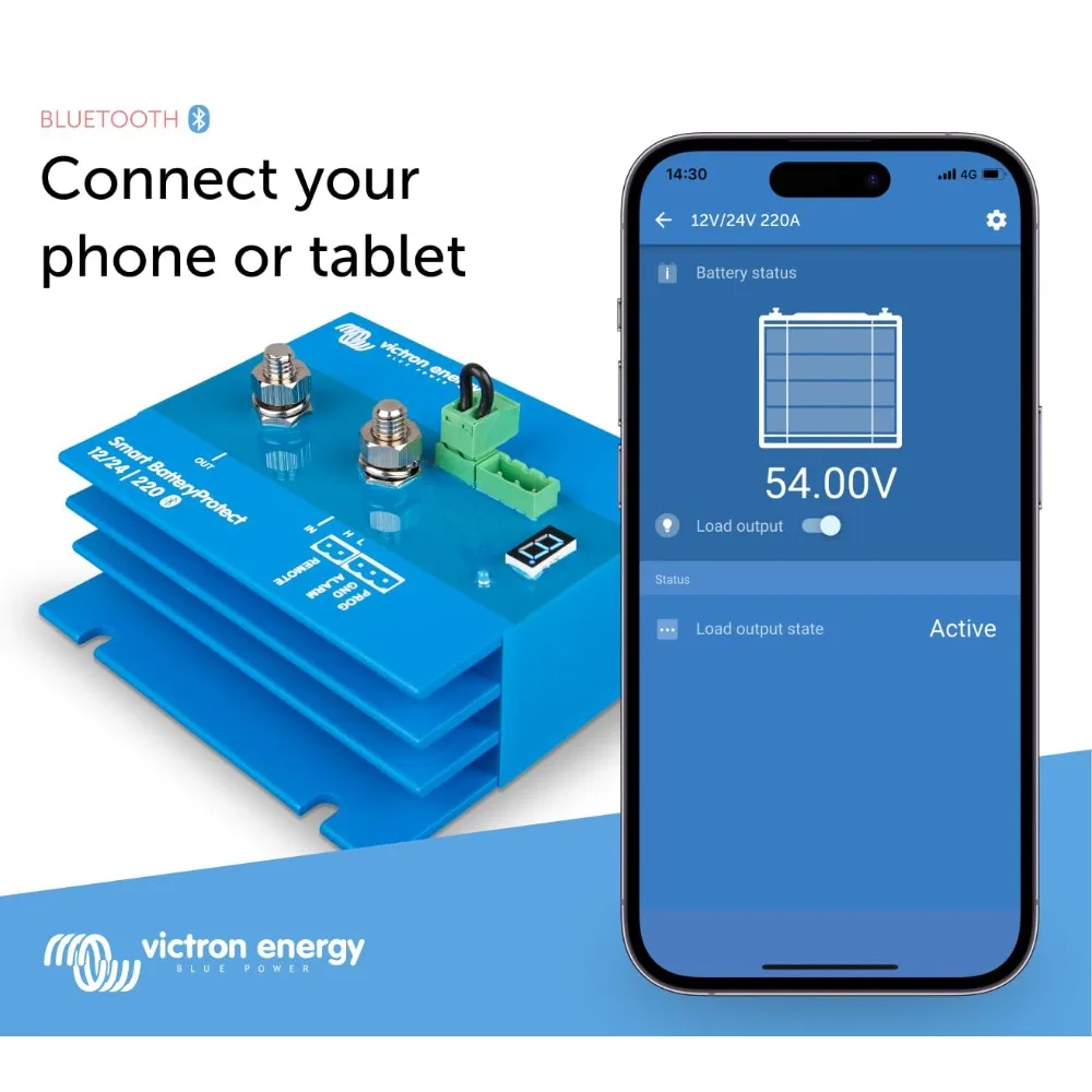 

Smart BatteryProtect 12/24-Volt 220 amp (Bluetooth)