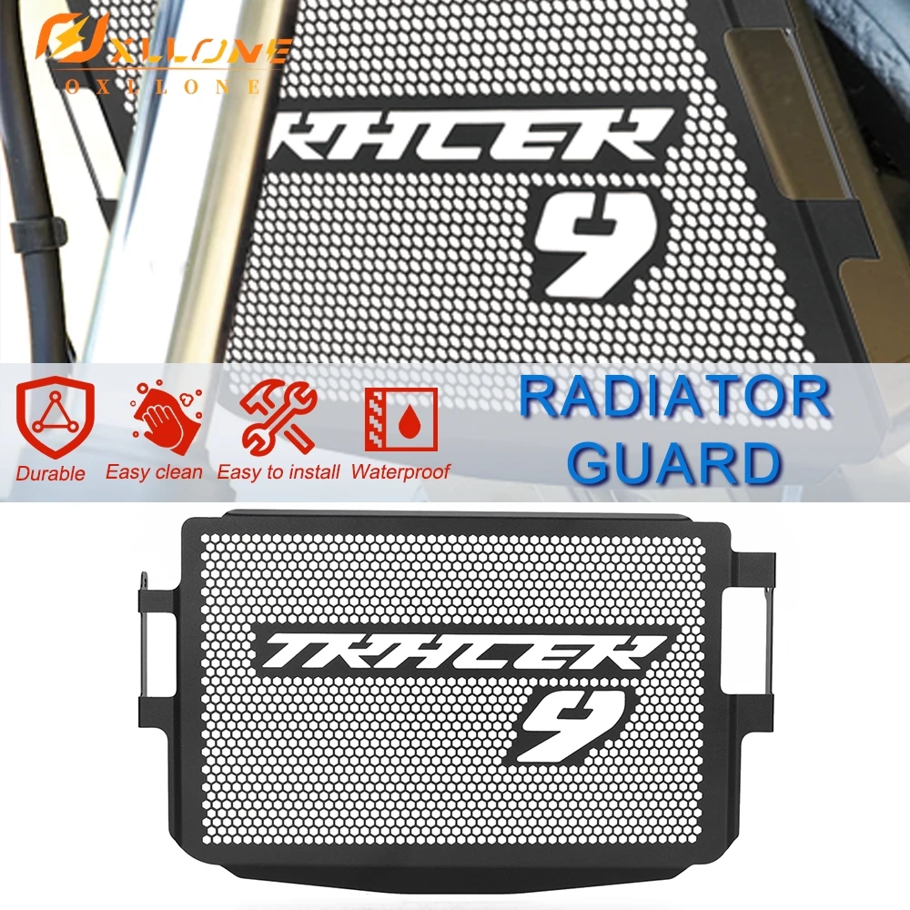 

2026 Radiator Grille Guard Cover For YAMAHA TRACER 9/GT/GT+/Y-AMT 2025-2027 Motorcycle Protection CNC Aluminum Water Tank Shield