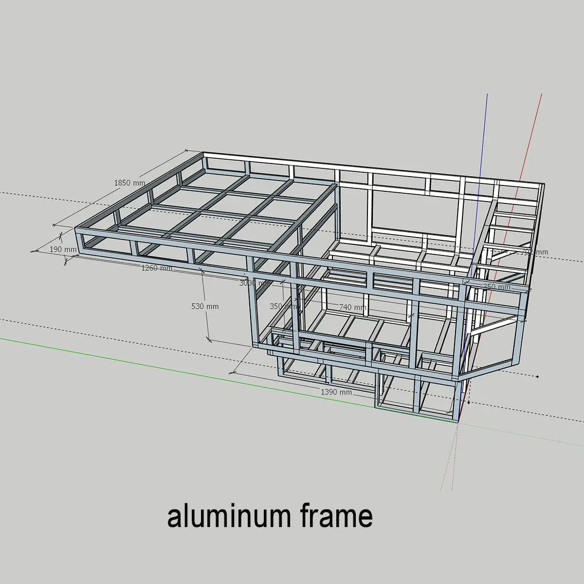 Tail box modified roof camping automatic hard shell