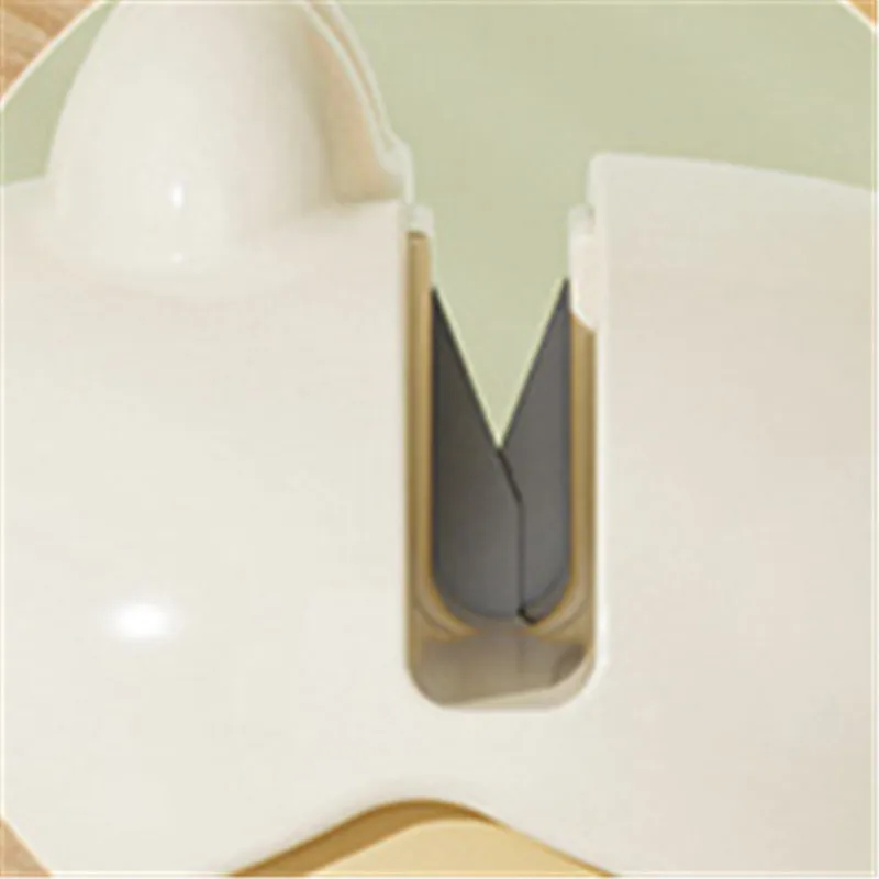 

Manual Gadget For Kitchen Restaurant Bakery Fast And Professional Manual Scissor Sharpener Suction Cup Shear Sharpening Tool