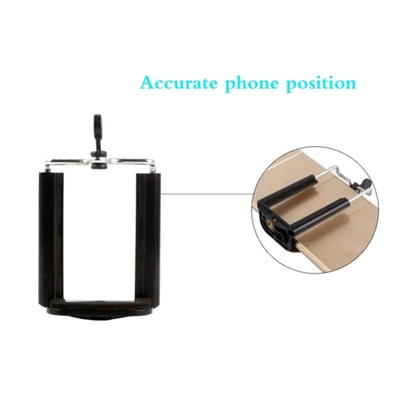 Phone Tripod Holder Mount for Head 1/4