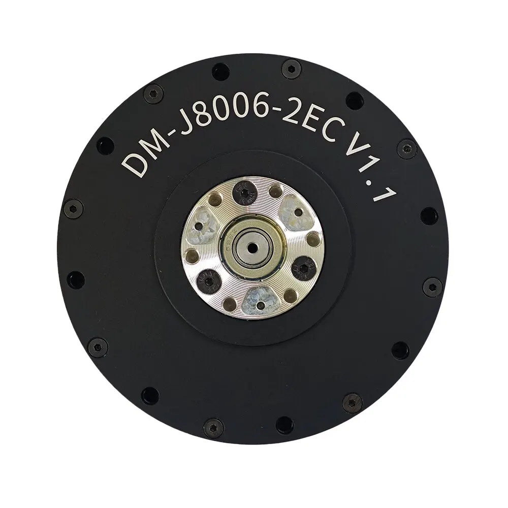 DAMIAO DM-J8006-2EC V1.1 Brushless Servo Joint Motor MIT Mode 8N·m 6:1 Dual Encoder CAN 24-48V for Robotic Arm