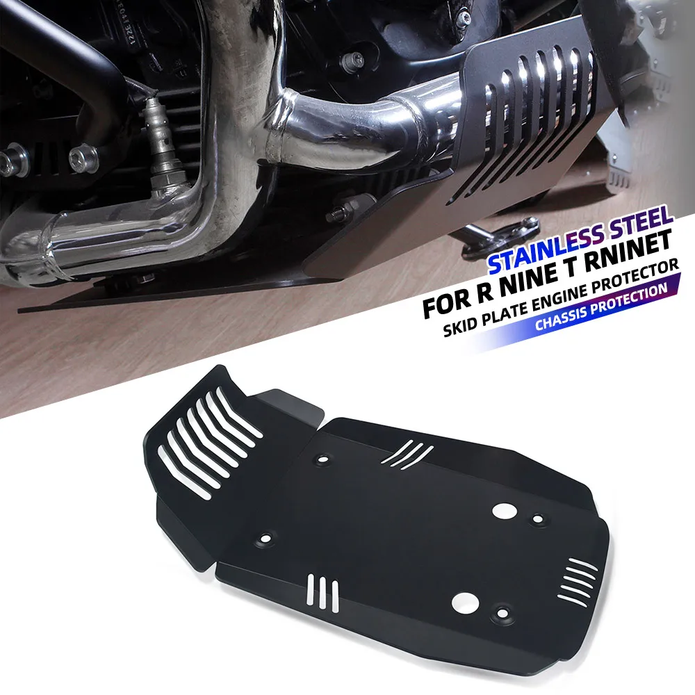 

For BMW R 1200 R Nine T RNINET R9T R 9T 2013-2019 2020 2021 2022 Engine Base Plate Chassis Guard Skid Plate Belly Pan Protection